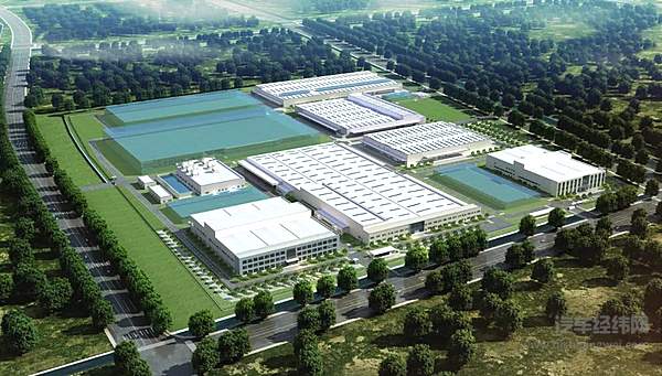 长城汽车张家港零部件项目俯瞰图