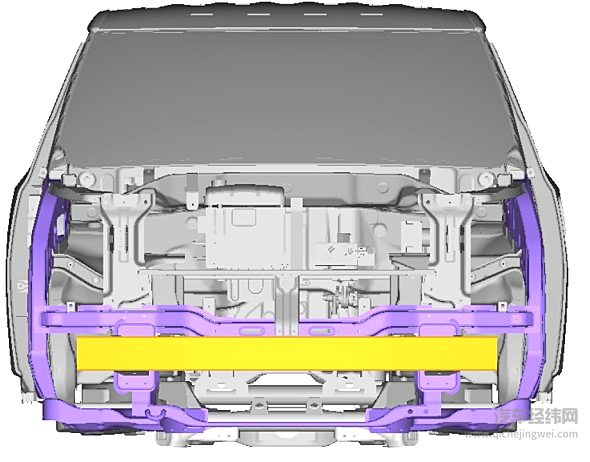 eTerron 9前部采用更宽阔的三层结构设计