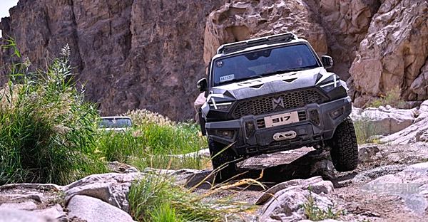 即将批量交付的中国东风汽车猛士 这次去开启敦煌开启淬炼之旅