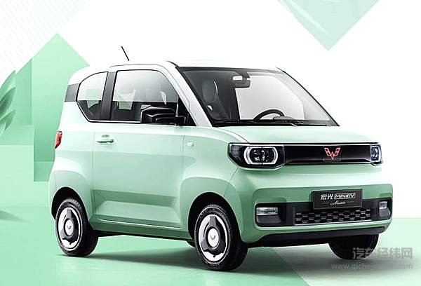 宏光MINIEV马卡龙，图片来源：上汽通用五菱官网