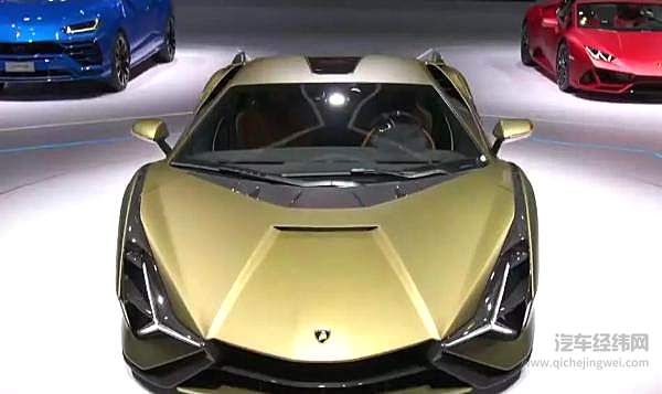兰博基尼Sián：世界仅有63辆的混合动力超级跑车！