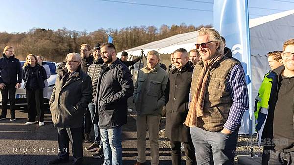 瑞典首座蔚来换电站正式上线