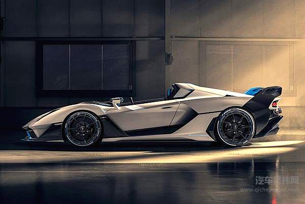 全球仅一台 没有风挡的兰博基尼SC20