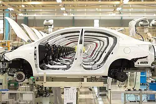 广汽丰田总装车间