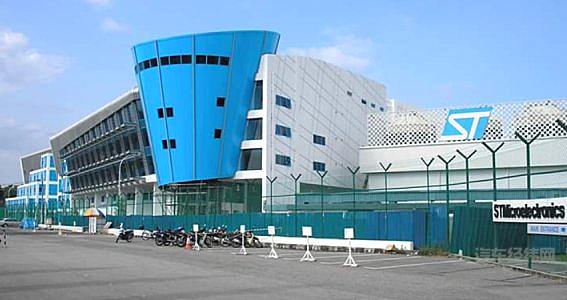 意法半导体麻坡封装厂外景
