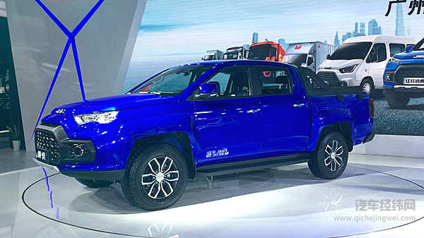 域见未来  江铃汽车携手北斗亮相广州车展