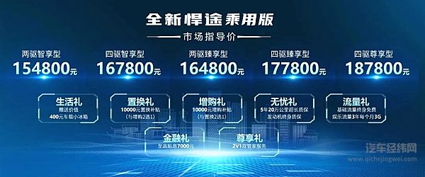 定义乘用级皮卡标杆 江淮全新悍途乘用版正式上市 15.48万元起售