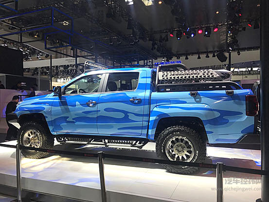 天生的猛兽 江铃域虎狩猎者震撼亮相北京车展