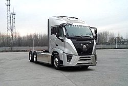 黃河H7 630馬力 6X4 國六燃氣重卡牽引車 (中國重汽手自一體變速箱)(ZZ4257W404XF1LH)