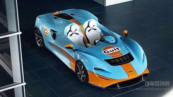 Gulf涂装再添新成员 迈凯伦Elva美到窒息