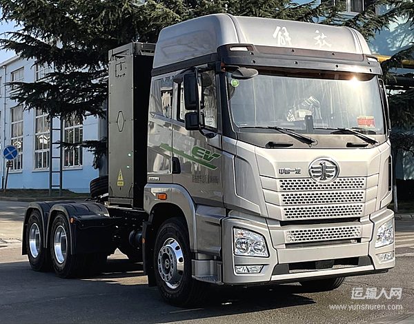 開(kāi)JH6新能源牽引車 為春日上個(gè)色