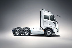 黃河牌 570馬力 6X4 國六重卡牽引車 (中國重汽發(fā)動機發(fā)動機)(中國重汽手自一體變速箱)(ZZ4257W344XF1)
