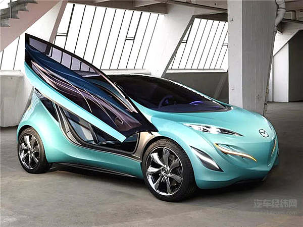 马自达的概念车 飘起来连自己都怕