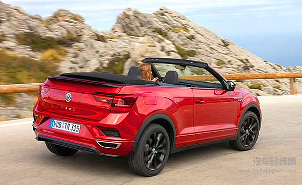 大众T-Roc敞篷版：接下甲壳虫的接力棒 出街抢眼全靠它