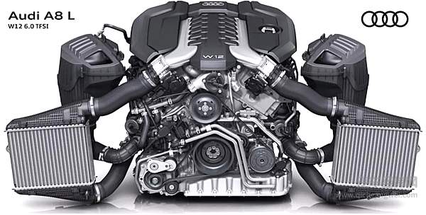 奥迪A8霍希版亮相 复活W12发动机挑战迈巴赫S级