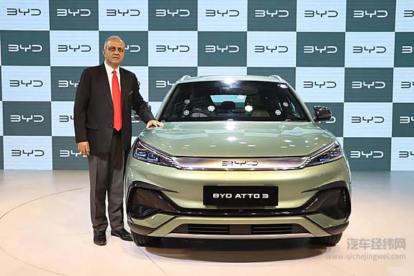 比亚迪携BYD ATTO 3限量款和海豹亮相2023年印度新德里车展