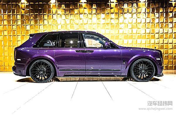 劳斯莱斯库里南MANSORY暮光紫定制版