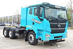 三一重工江山 標(biāo)載版 480kw 6X4 純電動(dòng)重卡牽引車 (HQC42503SWBEV18)423kwh