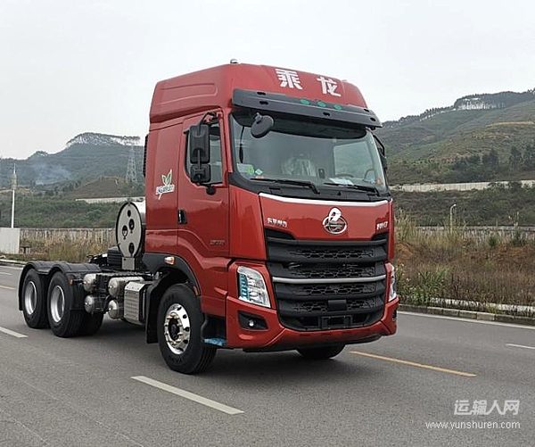 老司機實測：黃金動力+超低氣耗！乘龍H5V LNG牽引車復(fù)雜工況下的