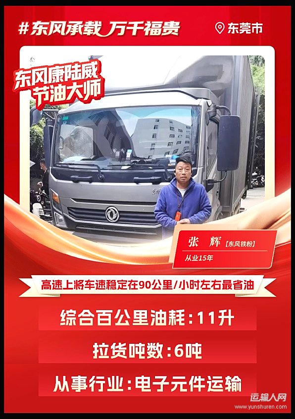 東風(fēng)多利卡康陸威節(jié)油大師系列故事(五) 搵銀好搭檔：張輝的“再續(xù)前緣”