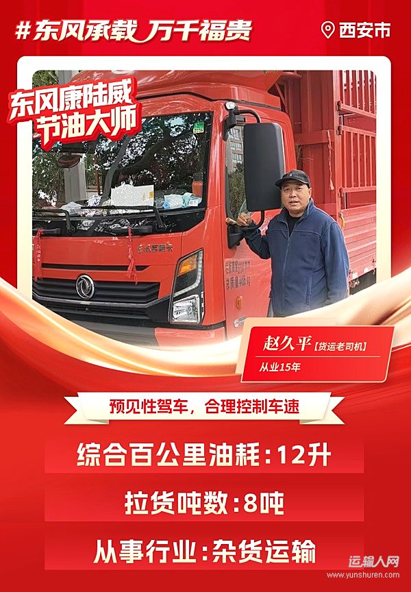 東風多利卡康陸威節(jié)油大師系列故事(二)   開“務實車”走“踏實路”