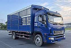 江淮德沃斯T9 195馬力 4X2 5.48米 倉(cāng)柵式國(guó)六中卡載貨車(chē) (法士特變速箱)(HFC5181CCYB80K1D4S)