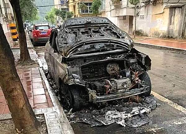 10月5日事故现场（图源汽车视评）