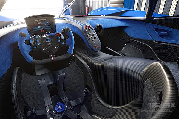 加倍的汽缸 布加迪Bolide带来加倍的快乐！