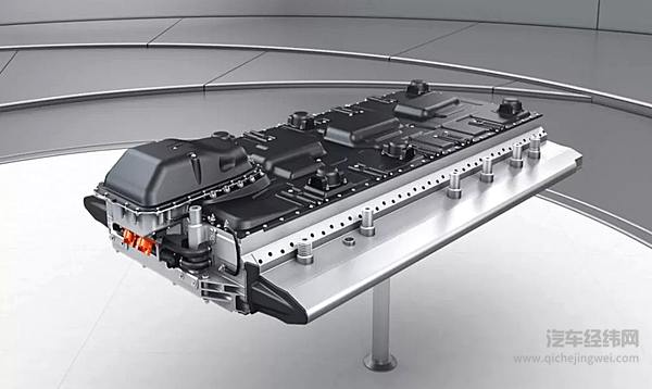 EQV电池包两侧宽大的保护结构