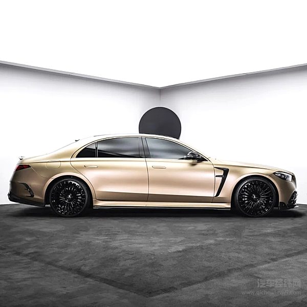 奔驰S580MANSORY哑光金定制版