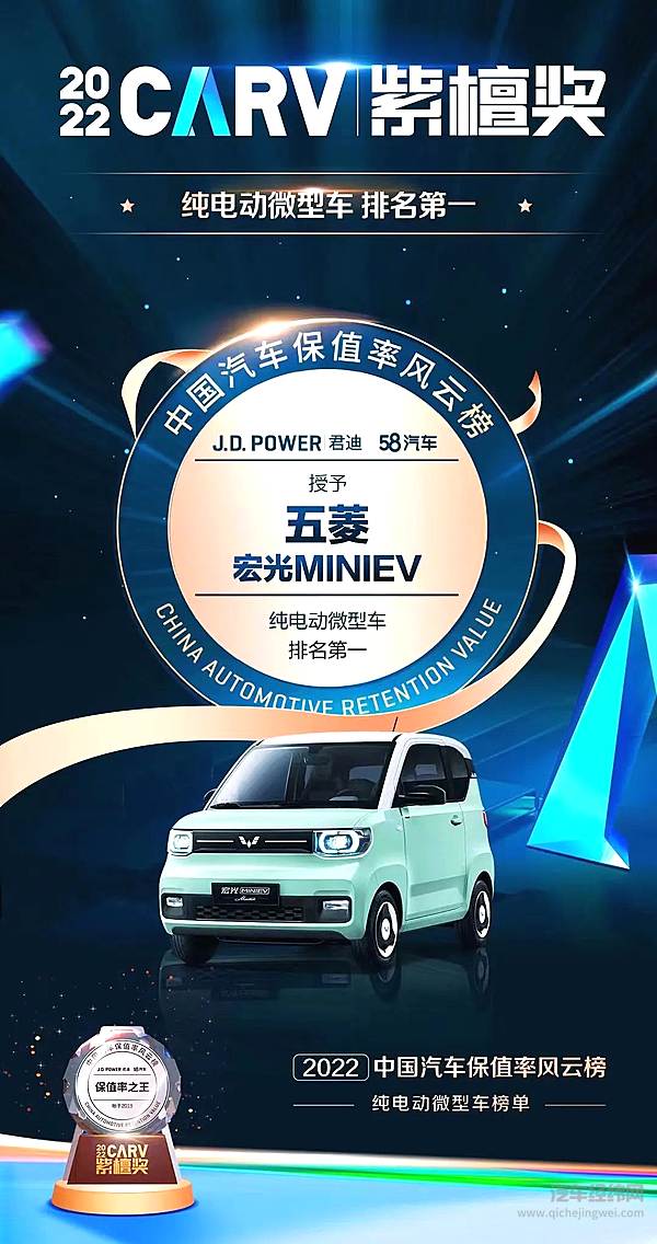 （宏光MINIEV纯电动微型保值率第一）
