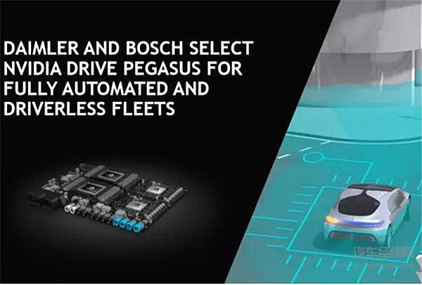 抱团打法再现：NVIDIA 宣布与博世、戴姆勒共同研发无人驾驶汽车
