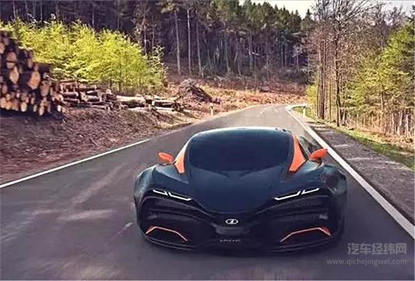 俄罗斯人造核动力超跑，炫酷造型科幻感十足