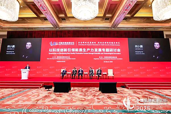 何小鹏出席中国发展高层论坛：期望与全球合作伙伴共创未来