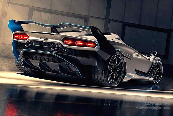 全球仅一台 没有风挡的兰博基尼SC20