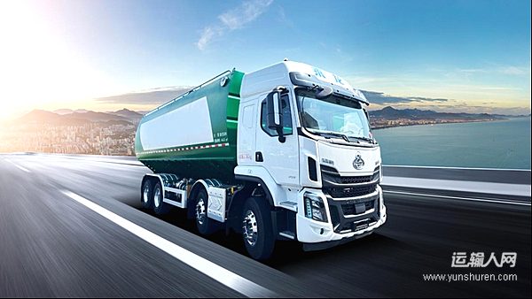 8米6超大罐體 乘龍H5 8x4散裝飼料運(yùn)輸車助您穩(wěn)穩(wěn)賺