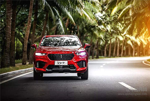 VV7/VV5车队三亚驰骋引注目 WEY品牌2018加速度持续领航