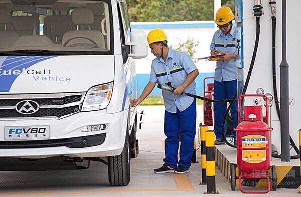 上汽大通MAXUS燃料电池车FCV80