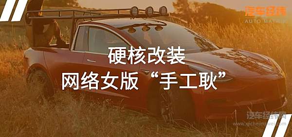 教特斯拉造车？女车主爆改皮卡版Model 3