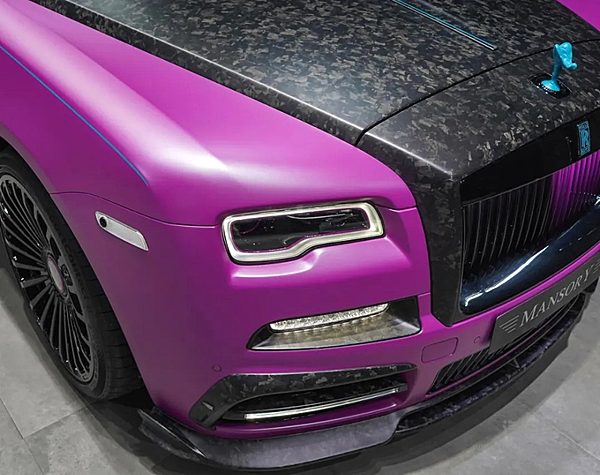 劳斯莱斯曜影MANSORY脉冲渐变定制版