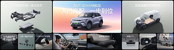 元UP加推301KM领航型 7.48万元轻松入手 给年轻人即时满足