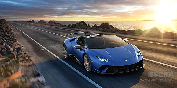 兰博基尼全新敞篷跑车首发 百公里加速仅需3.1秒