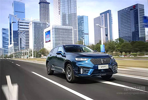 2020款长城VV7：给豪华SUV加上了“智慧大脑”