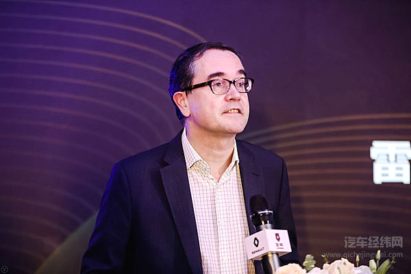 （雷诺集团高级副总裁、中国区主席福兰）