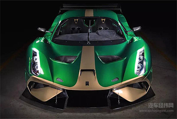 自吸V8、1.2吨下压力，Senna劲敌Brabham BT62来了！