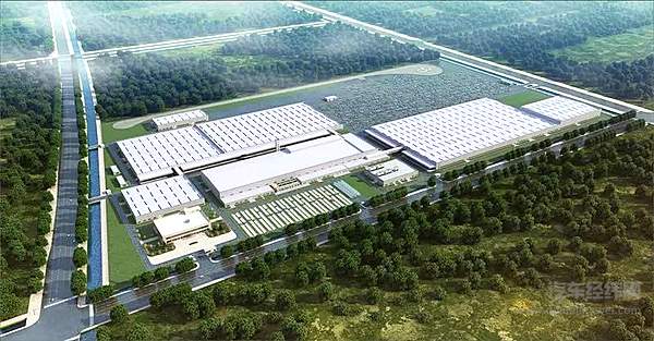 光束汽车项目俯瞰效果图