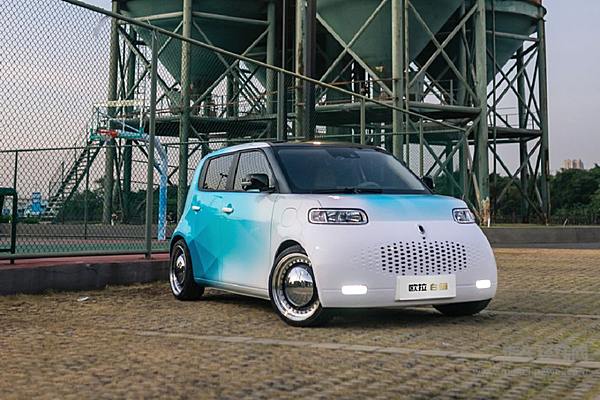 欧拉猫系家族亮相天津车展 一起来撸“猫”