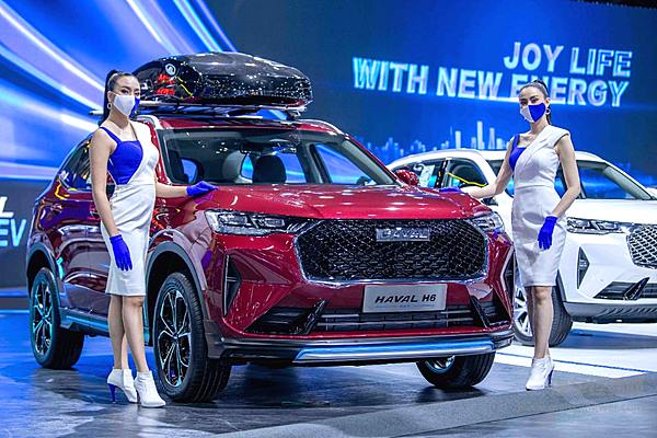 长城汽车哈弗H6 HEV连续5个月夺得泰国细分市场TOP 3