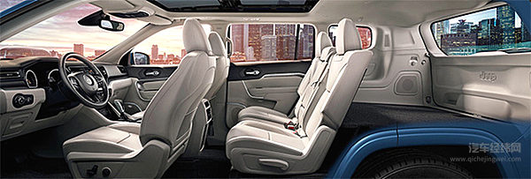 全新Jeep“大”指挥官：空出一排位置让你随意折腾！