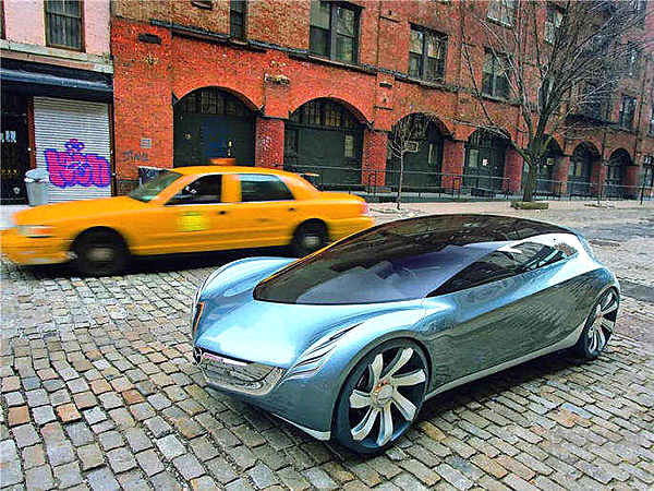 马自达的概念车 飘起来连自己都怕